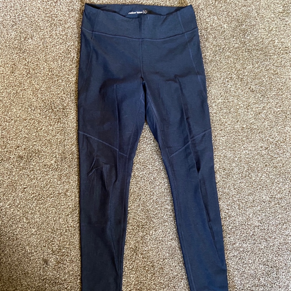 Dark gray outdoor voices leggings